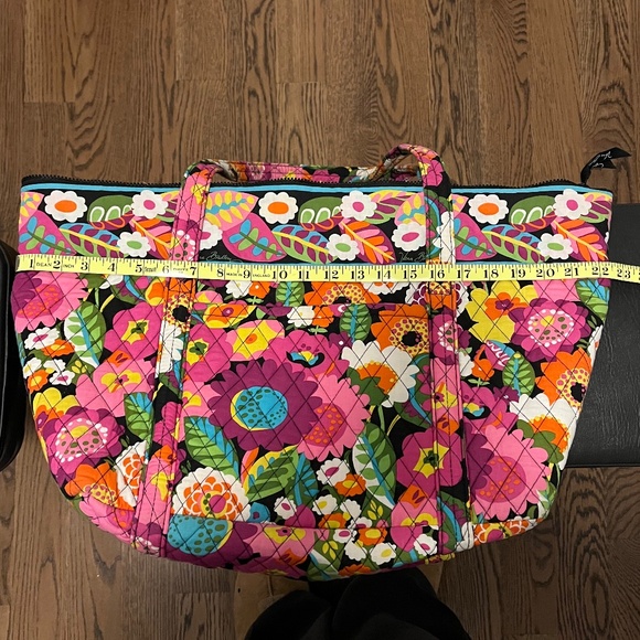 Vera Bradley Zippered Weekender Tote Bag - Picture 13 of 14